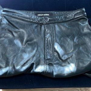 Faux Leather Pants